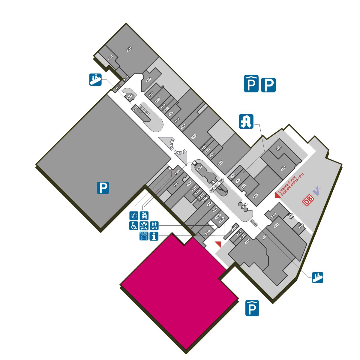 Lageplan Verbraucherzentrale NRW