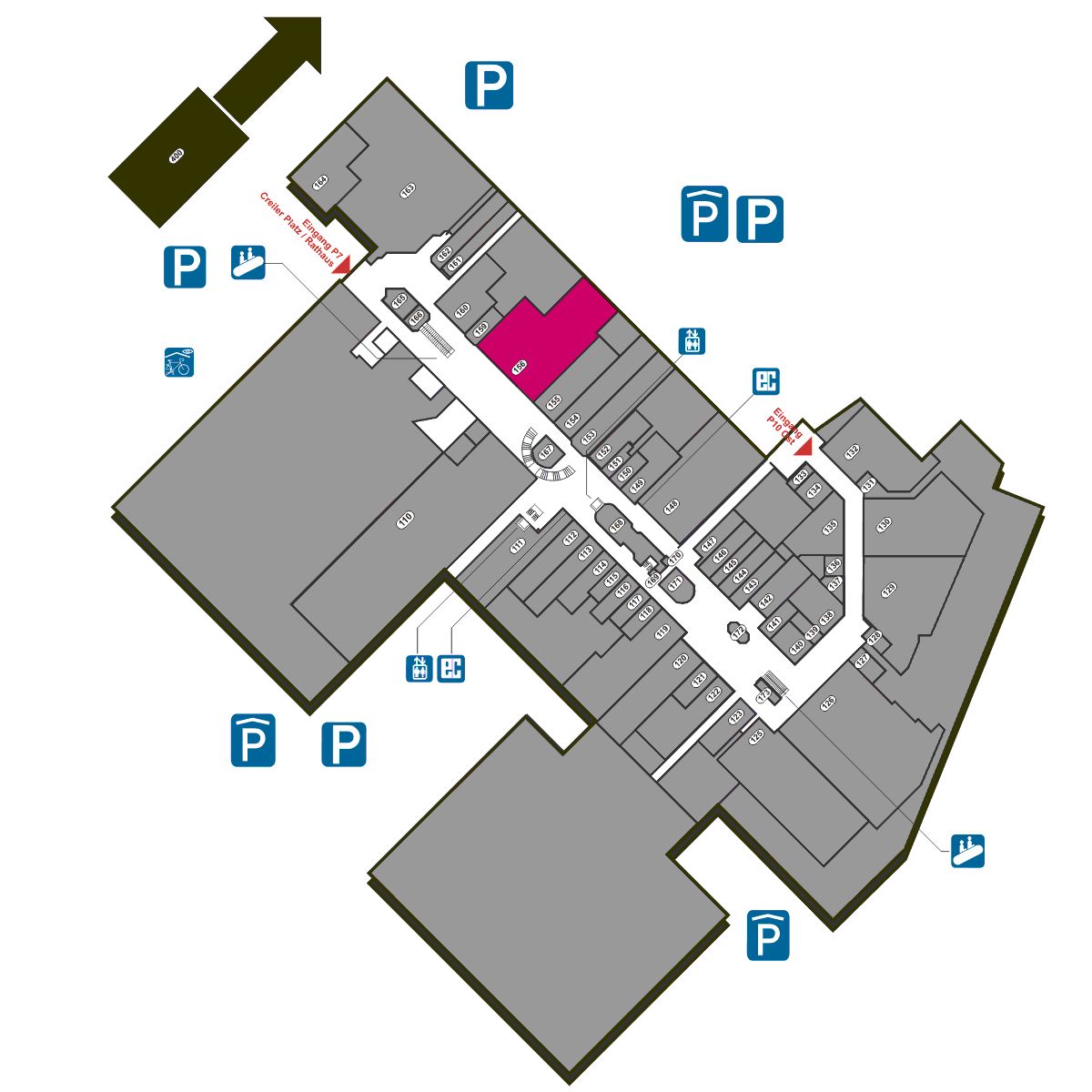 Lageplan Rossmann