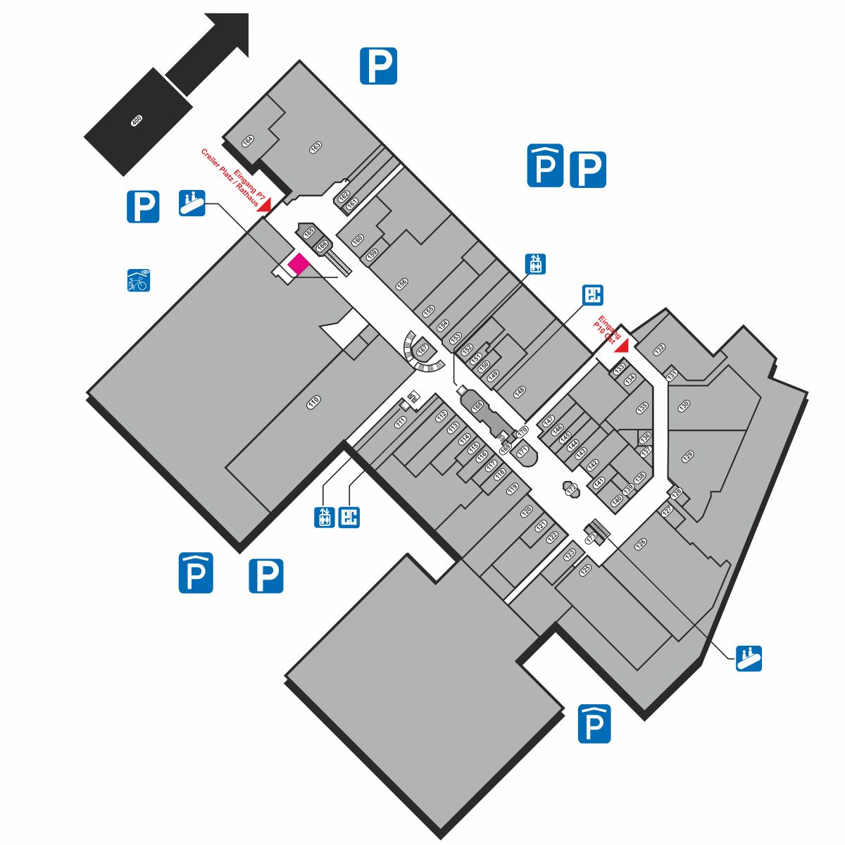 Lageplan Zuckerparadies